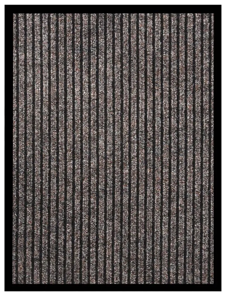 vidaXL Covoraș intrare, bej cu dungi, 40x60 cm