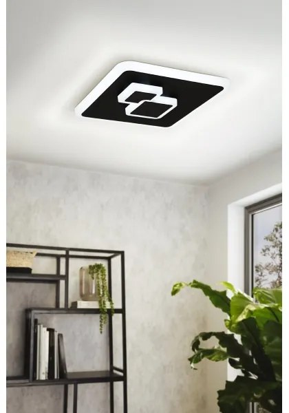 Plafonieră LED CADEGAL LED/7,8W/230V neagră Eglo 30658
