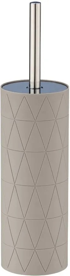 Perie toaletă Wenko Casella, maro