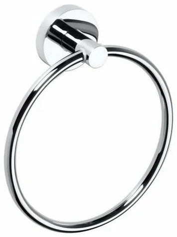SAPHO XR411 X-Round E suport pentru prosoape,rotund, argintiu