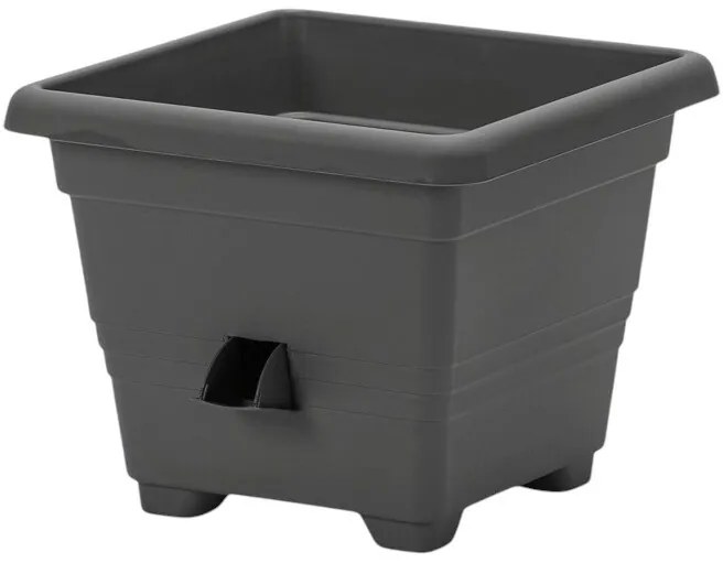 Plastia Ghiveci auto-udare BERGAMOT Plastia, , 25 x 25 cm, 25 x 25 cm