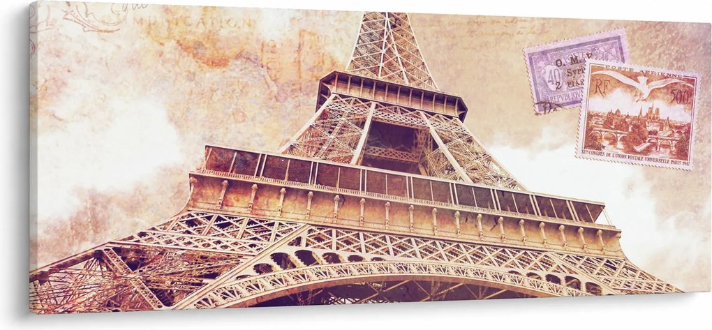 Tablou - Prriveliștea din Paris (120x50 cm)
