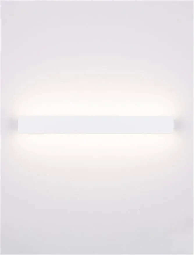 Aplica LED iluminat ambiental perete exterior IP65 PATH alb, 51cm