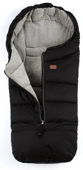 Sac pentru cărucior 3 în 1 JIBOT negru PETITE&MARS