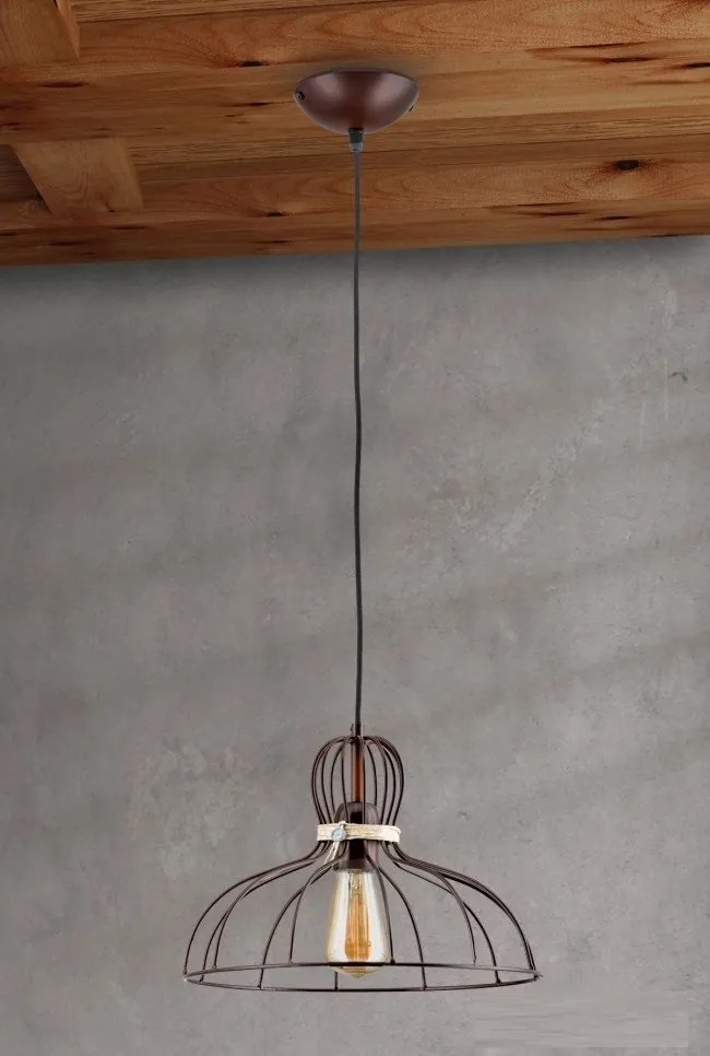 Lustra suspendata design industrial Emil HL 6-1620/1 Vintage OR