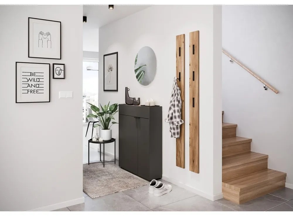 Dulap gri antracit 82x102x22 cm Ameca – Germania