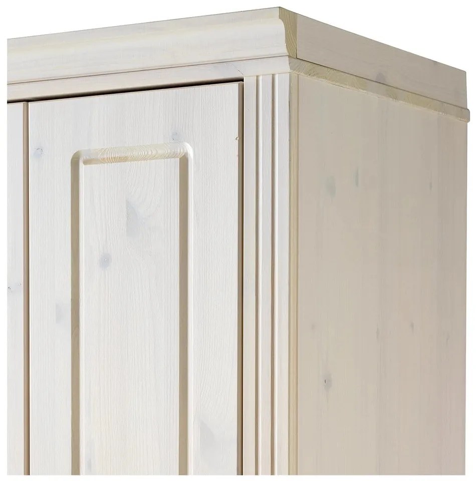 Șifonier alb din lemn de pin 65x180 cm Anita – Støraa