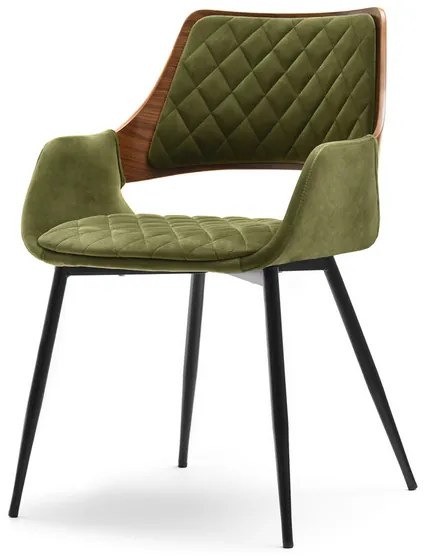 Scaun Morgana (verde + negru). 1111199