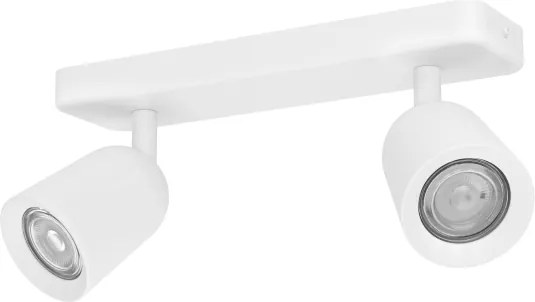 Eglo 901946 - Plafonieră cu spoturi CAMALDOLI, 2x GU10, 10W, 230V, alb