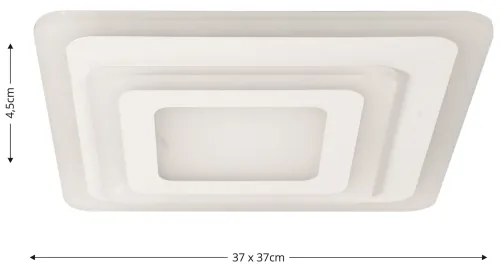 Brilagi - Plafonieră LED MODERN MINI, 65W, 230V, 3000-6000K + telecomandă