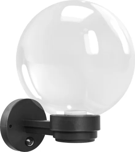 Brilagi - Aplica de perete pentru exterior cu senzor HARBOR 1xE27/40W/230V IP33 antracit/sticlă clară