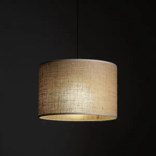 Lustră pe cablu pentru sistem de șină TRACER 1xE27/15W/230V d. 30 cm negru/maro