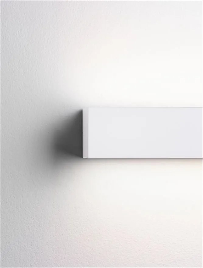 Aplica LED iluminat exterior ambiental IP54 FLORA alba