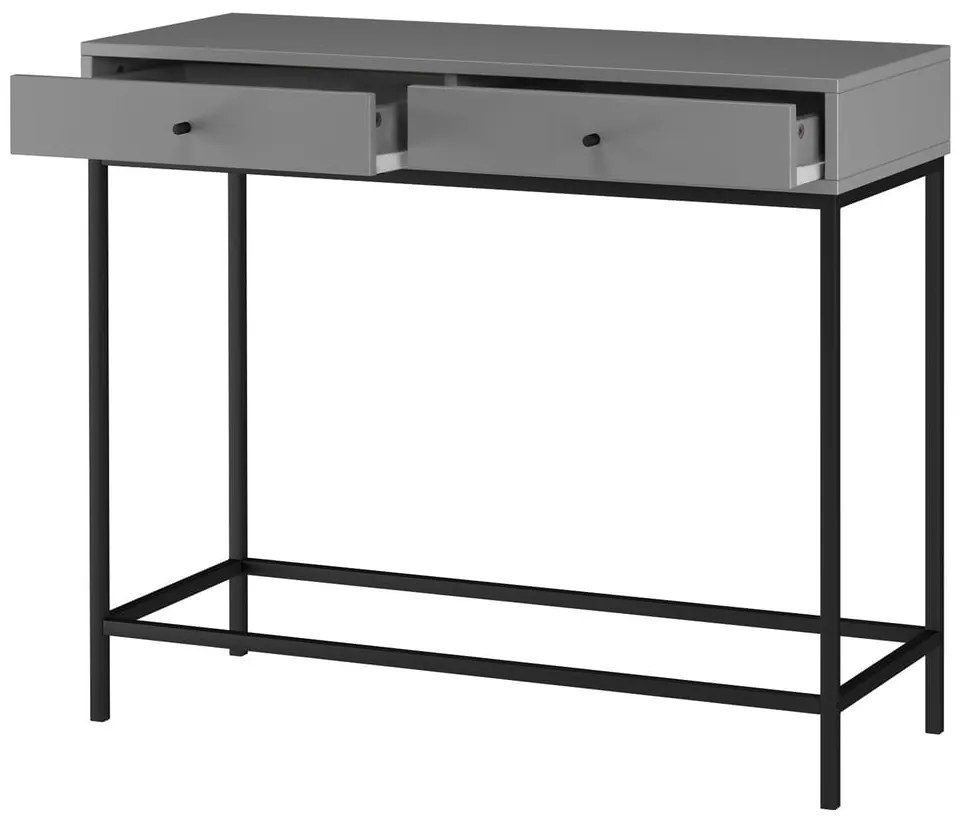 Masă consolă gri 35x90 cm Celine – Støraa