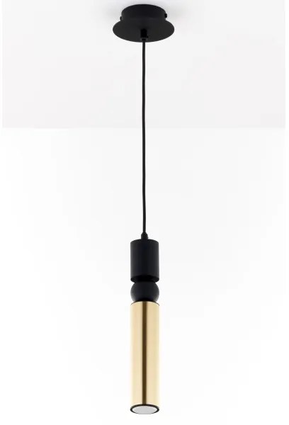 Lustră pe cablu Jupiter 2006 ALAS 1xGU10/10W/230V auriu/negru