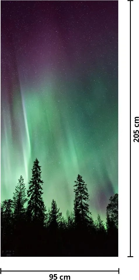 Fototapet pentru ușă - Aurora (95x205cm)