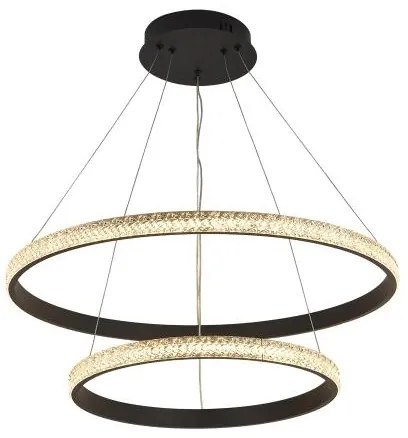 Lustră LED dimabilă pe cablu LED/65W/230V 3000-6500K + telecomandă