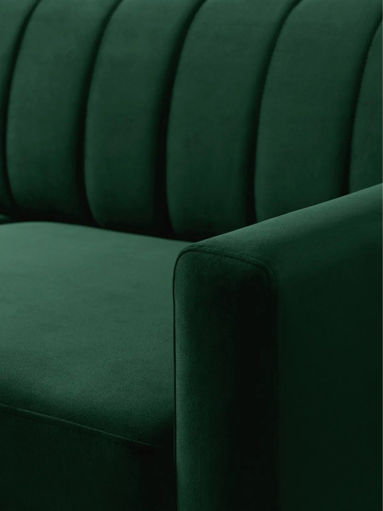 Colțar extensibil Vario universal - velur verde Bluvel 78