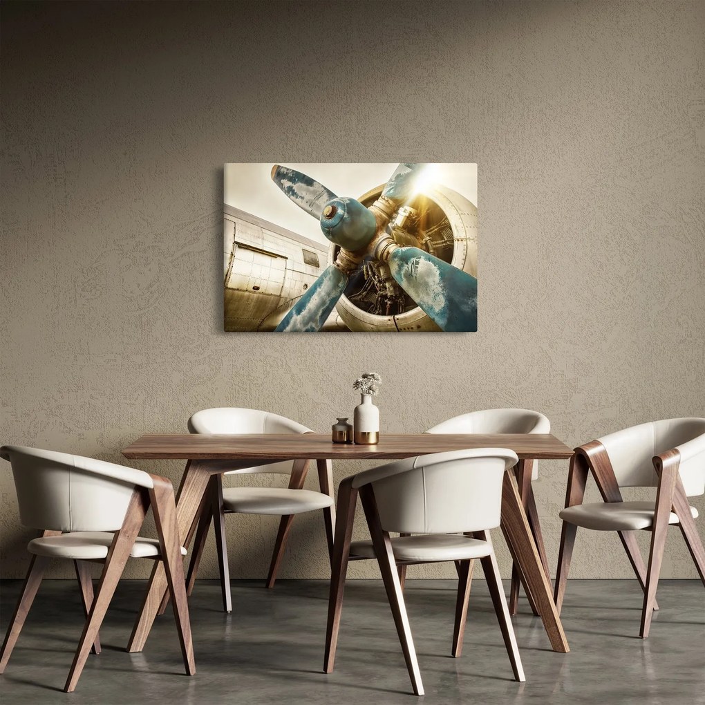 Tablou - Elice de avion vechi (90x60 cm)