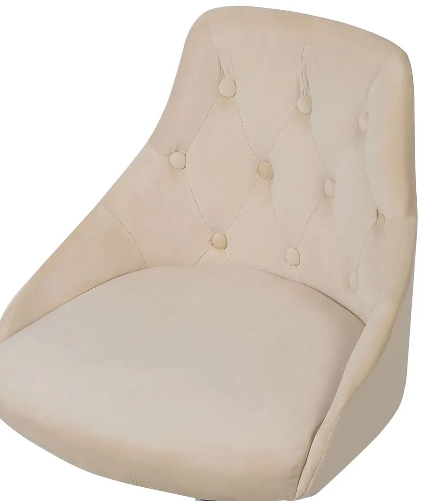 Scaun de birou Parras (bej). Promo -38%. 1011228