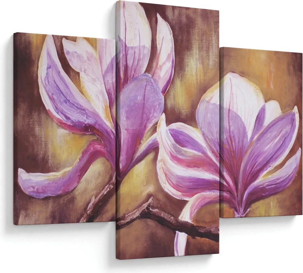 Tablou - Flori de magnolie (90x60 cm)