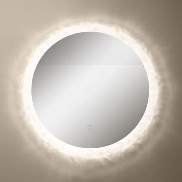 Oglindă LED retroiluminată pentru baie Zuma Line D2309 24W/230V 3000/4000/6000K IP44 crom