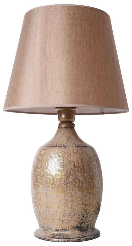 Lampă de masă RAMZES 1xE27/40W/230V maro