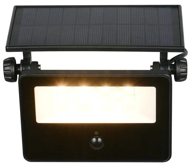 Corp de iluminat pentru exterior LED de perete cu senzor de mișcare solar (înălțime 15,5 cm) Moura – Trio