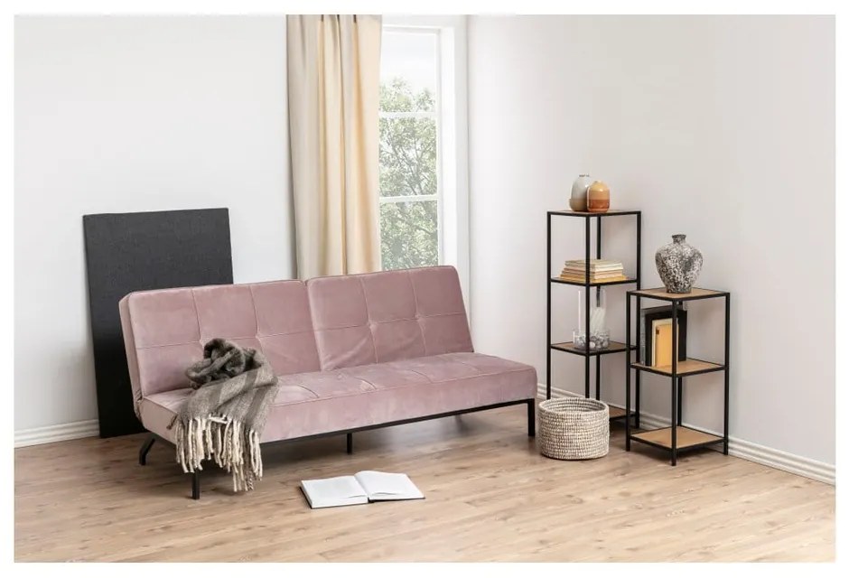 Bibliotecă în decor de stejar sonoma Actona Seaford, 35 x 119,5 cm