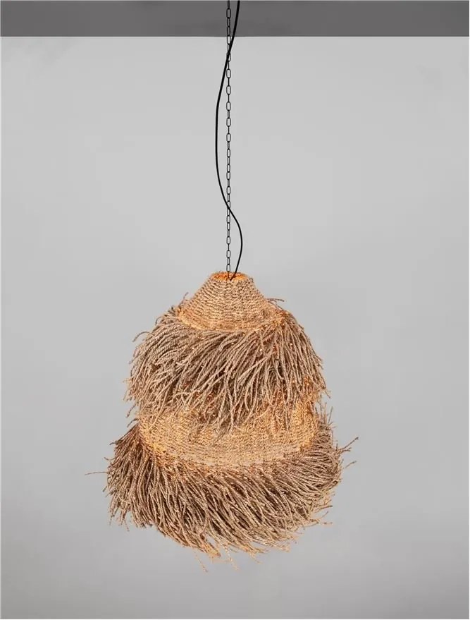 Lustra boho style design natural Hay