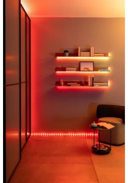 Bandă LED RGB de extensie LINE 100xLED 1,5m Wi-Fi Twinkly TWL100ADP-W