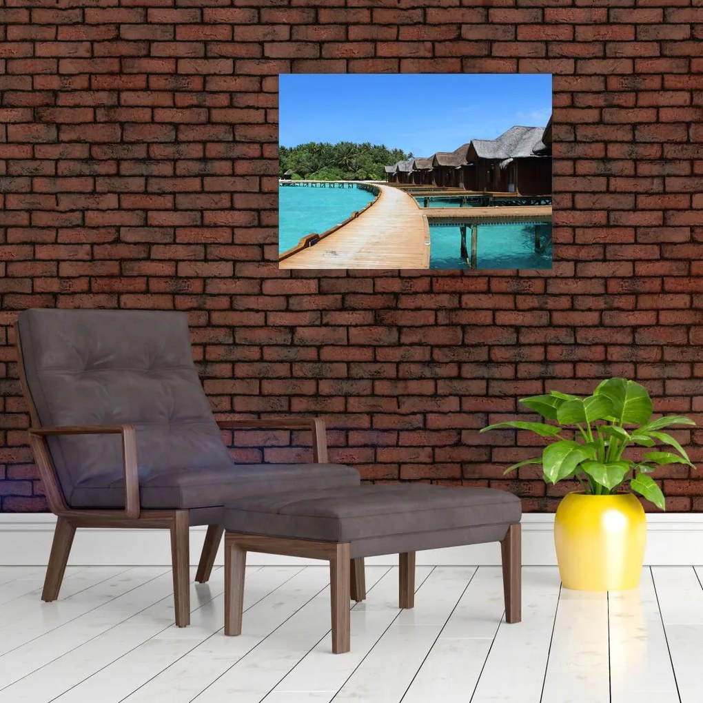 Tablou cu Maledive (70x50 cm)