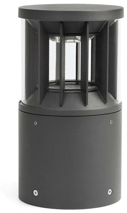 Mini Stalp LED iluminat exterior simetric 360Âº IP65 SCREEN 25cm 2700K DALI