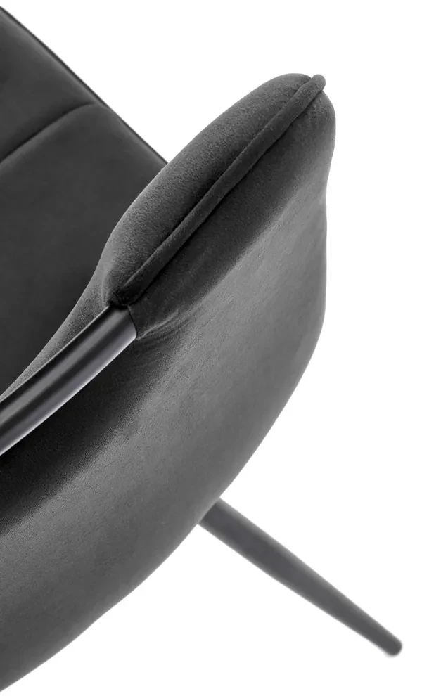 Scaun de bucaterie Olindo, negru