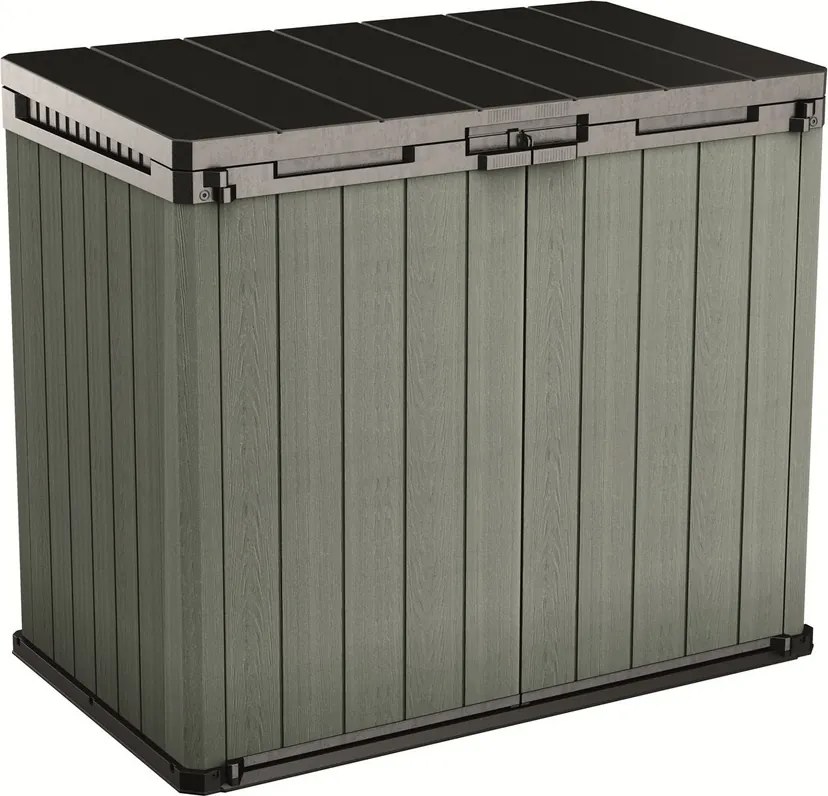 Keter cutie de depozitare pentru grădină SIO Darwin 1150 l, verde