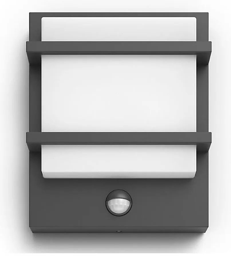 Aplică LED de exterior cu senzor Philips PETRONIA LED/3,8W/230V IP44