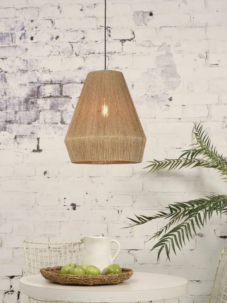 Lustra suspendata eco din iuta Iguazu S conic 40cm