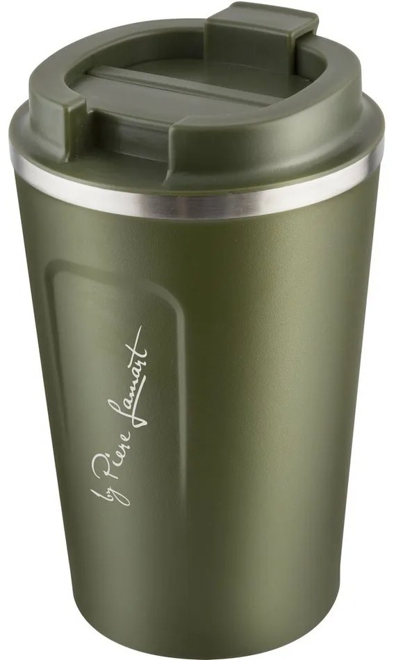 Cană termo Lamart LT4070 Kaffe 350 ml, verde