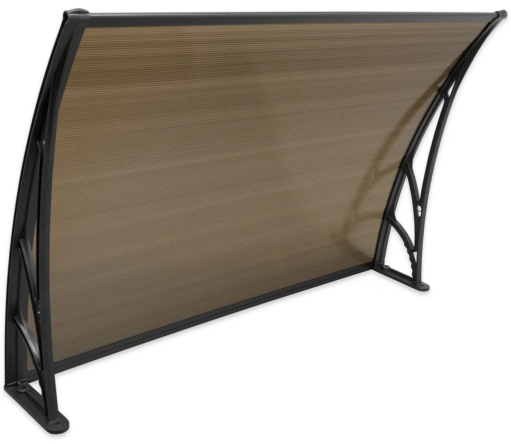 Copertină pentru ușă Aldotrade 150 x 100 cmLagrada, maro