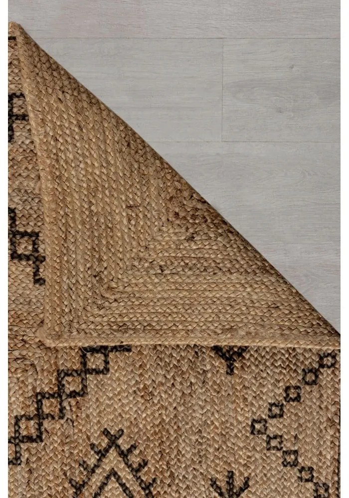 Covor în culoare naturală din iută 120x170 cm Rowen – Flair Rugs