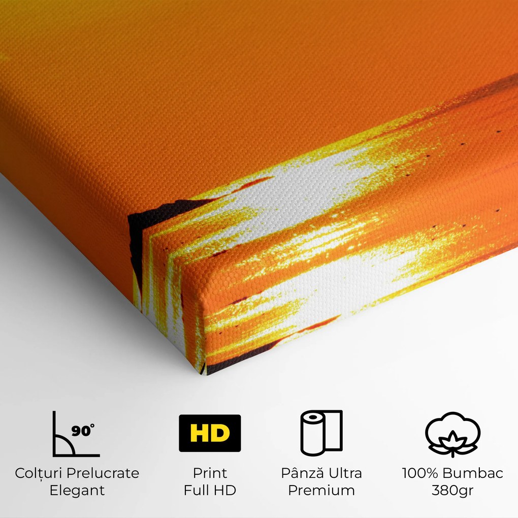 Tablou Canvas, 100x200cm, Dormitor si Living, Peisaje, Vara, Tropical Beach Sunset