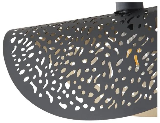 Lustră pe cablu 1xE27/15W/230V negru