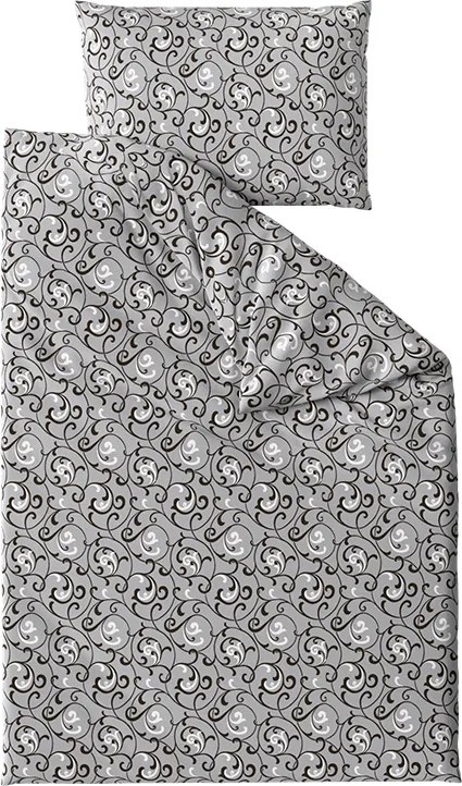 Lenjerie de pat din polibumbac ORIENT POLY gri Dimensiune lenjerie de pat: 70 x 90 cm | 140 x 220 cm
