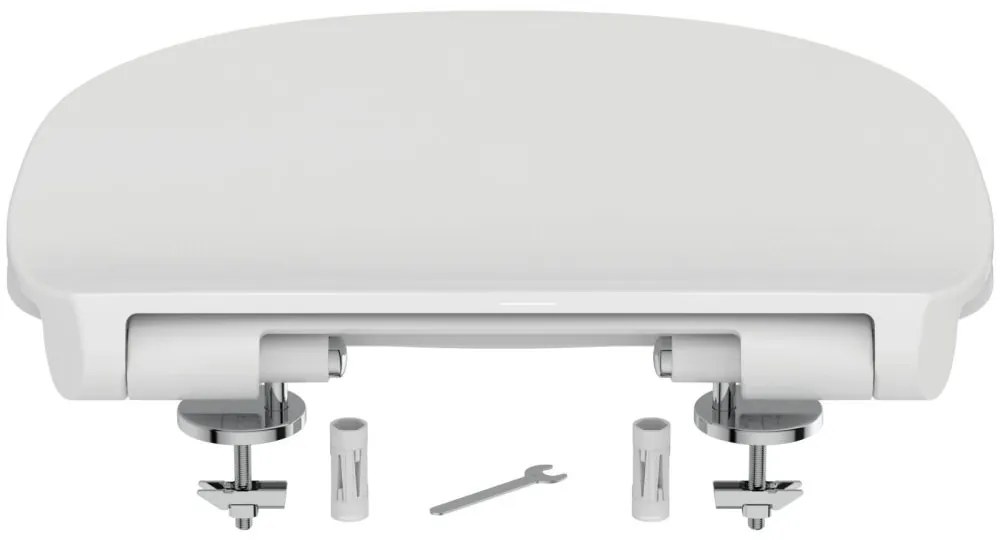Capac WC, Softclose, alb