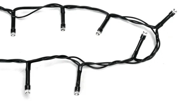 Aigostar - Ghirlandă LED de exterior pentru Crăciun 400xLED/8 funcții 4xAA 20,3 m alb rece