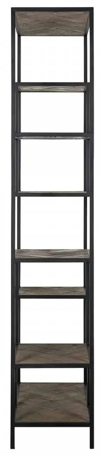 Etajera din stejar Herringbone 80x210 cm