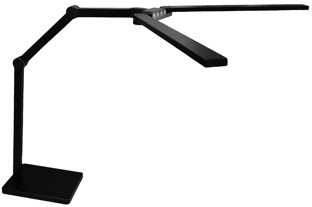 Brilagi-LED Lampă de birou tactilă dimabilă VARIO LED/24W/230V 3000-6500K negru