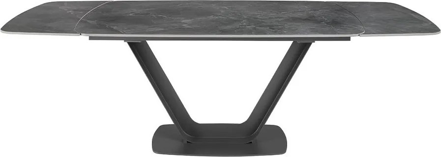 Masa extensibila deosebita design LUX Porcelain Marble 160-240cm