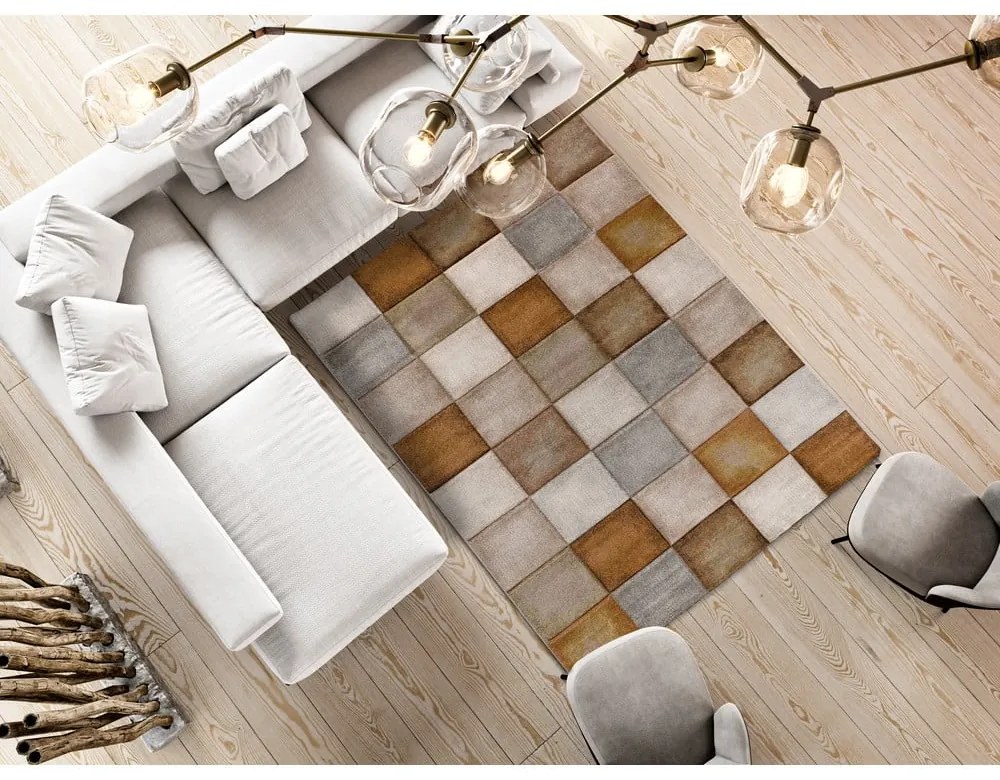 Covor cărămiziu 120x170 cm Lena – Universal