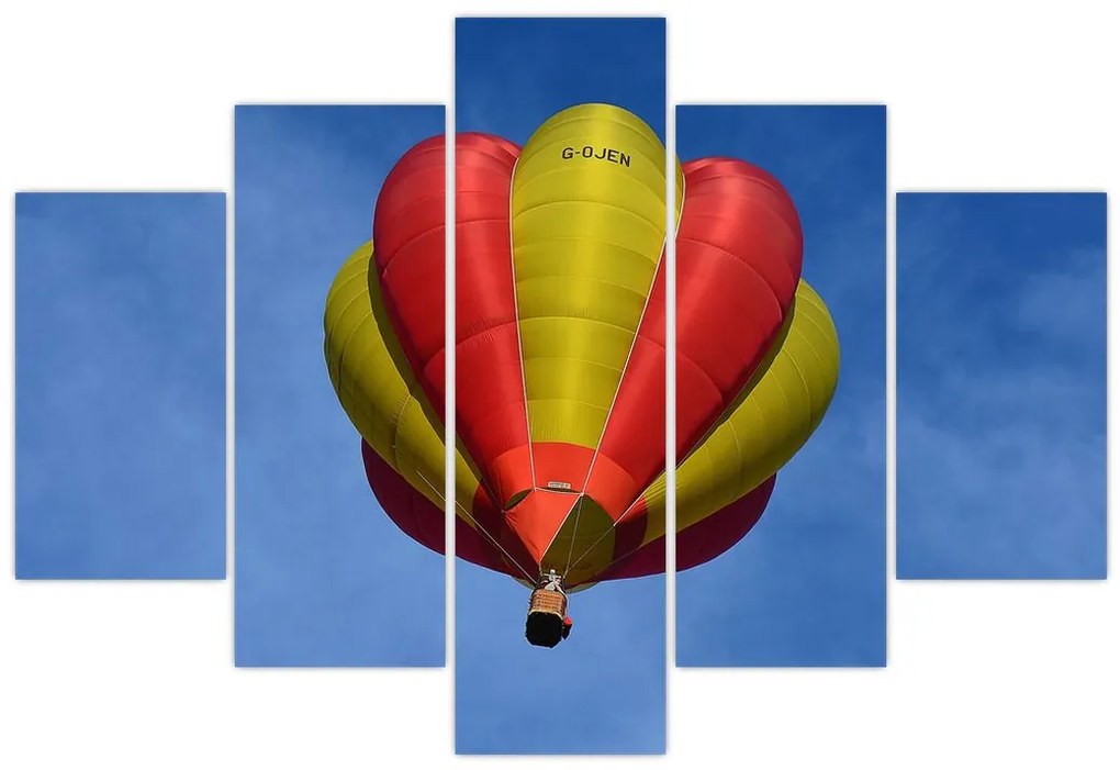 Tablou cu balon zburând (150x105 cm)